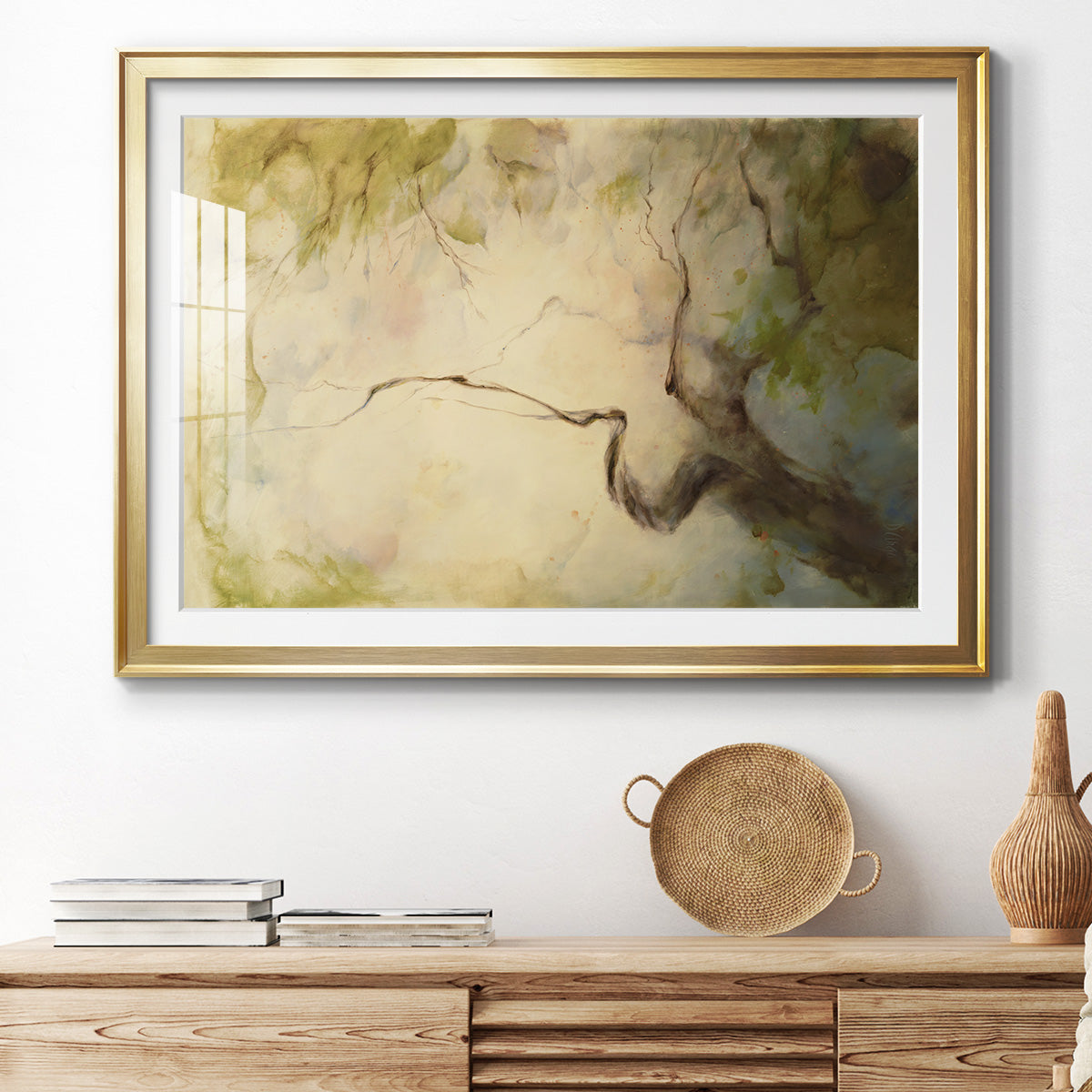 Verdant April Premium Framed Print - Ready to Hang