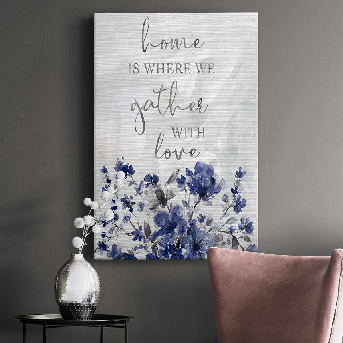 Gather With Love Premium Gallery Wrapped Canvas - Ready to Hang