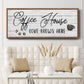 Love Brews - Floater Framed Canvas Print