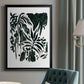 Ink Jungle II - Modern Framed Canvas Print