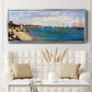 Regatta at Sainte Adresse - Floater Framed Canvas Print