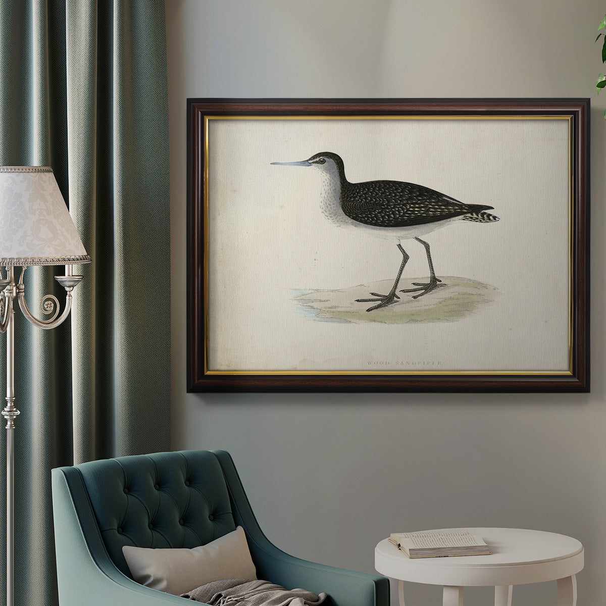 Morris Sandpipers VIII Premium Framed Canvas- Ready to Hang