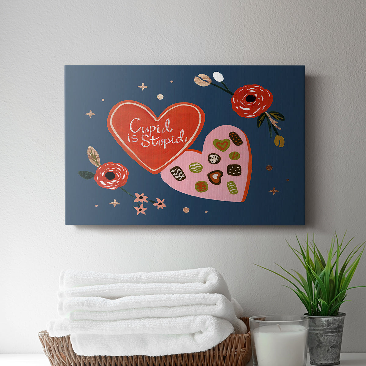 Happy Galentine II - Canvas Art Print