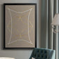 Hyperbola II - Modern Framed Canvas Print