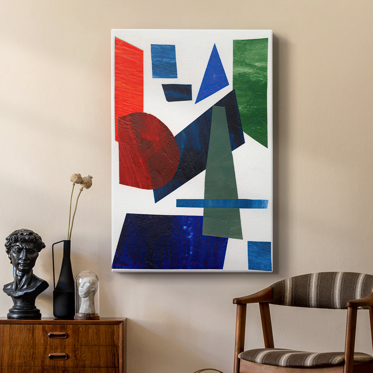 Colorful Shapes III - Canvas Art Print