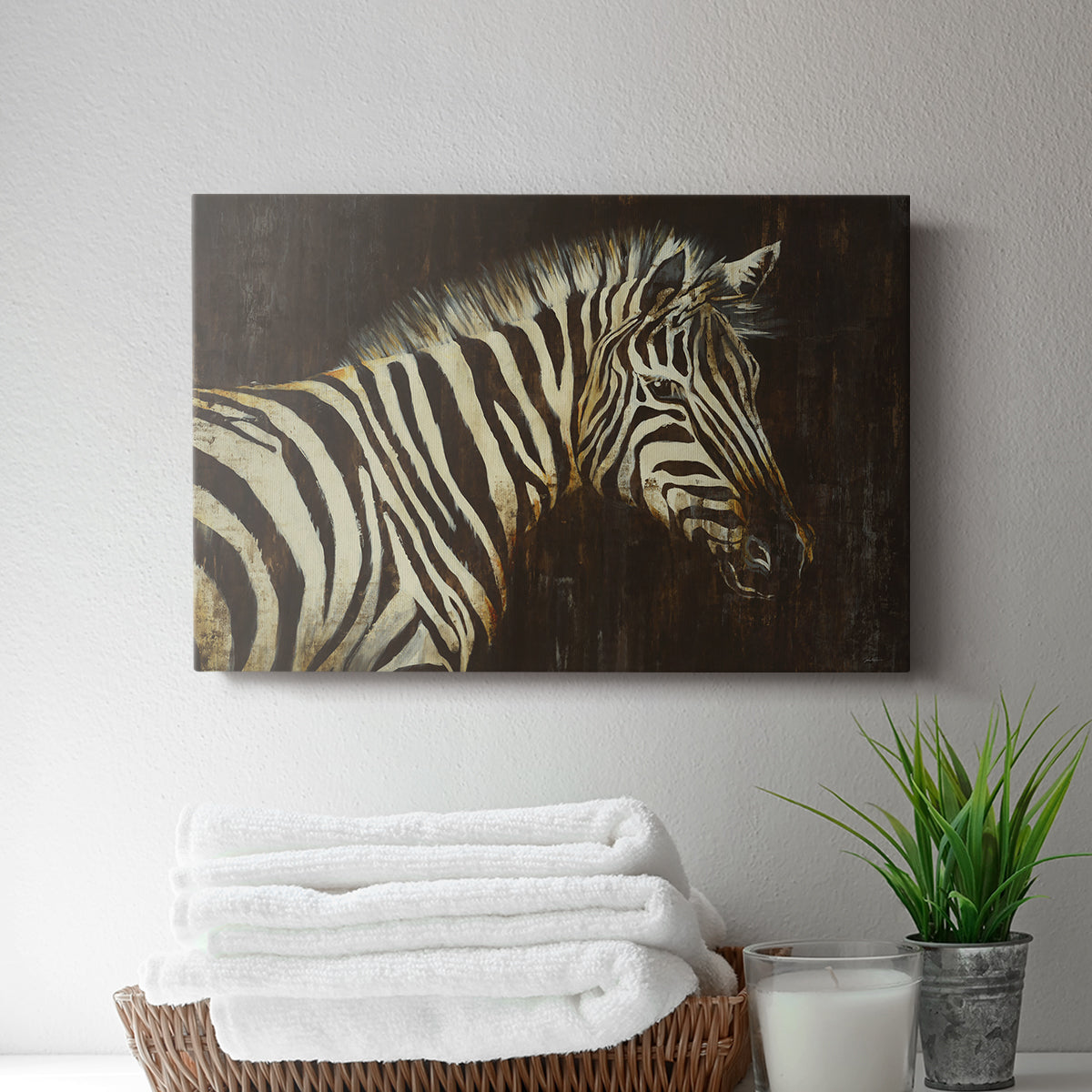 Striped Pajamas - Canvas Art Print