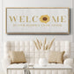 Welcome Happily Ever After - Floater Framed Canvas Print