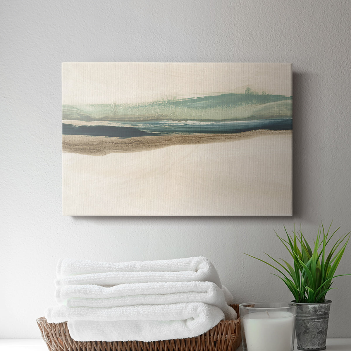 Layered Horizon II - Canvas Art Print