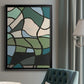 Multicolor Stained Glass II - Modern Framed Canvas Print