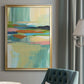 Radiant Horizon I - Modern Framed Canvas Print