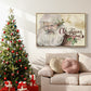 Christmas Greetings Collection A - Floater Framed Canvas Print