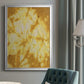 Turmeric Sunrise II - Modern Framed Canvas Print