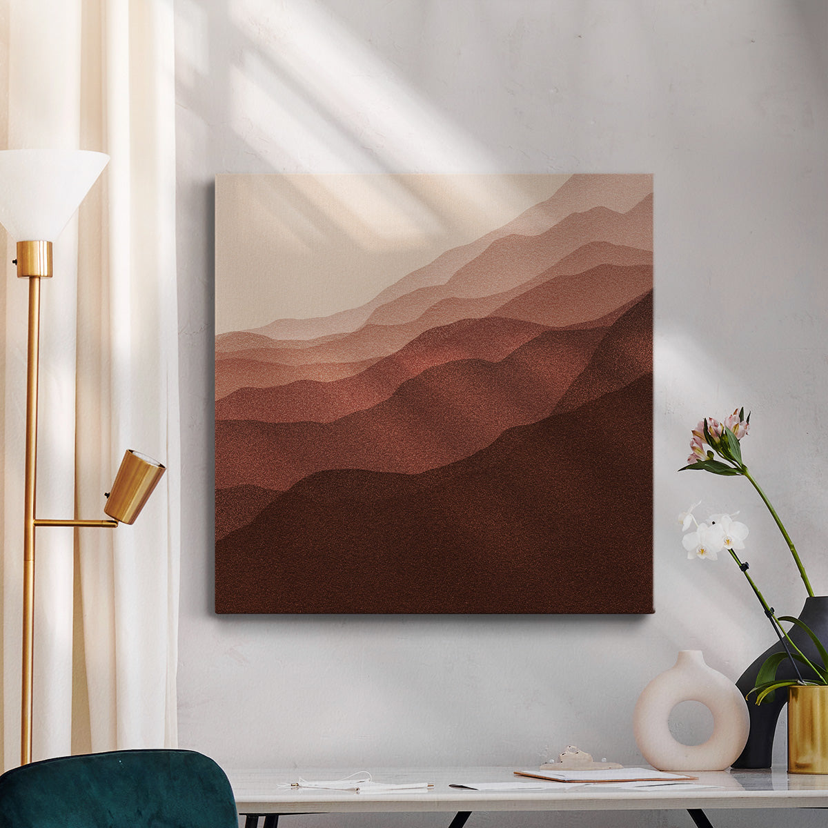 Gradient Scape II - Canvas Art Print