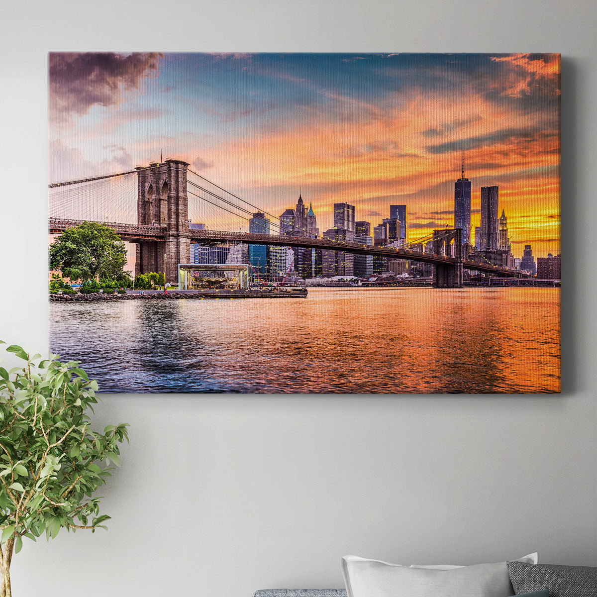 New York City Skyline - Canvas Art Print