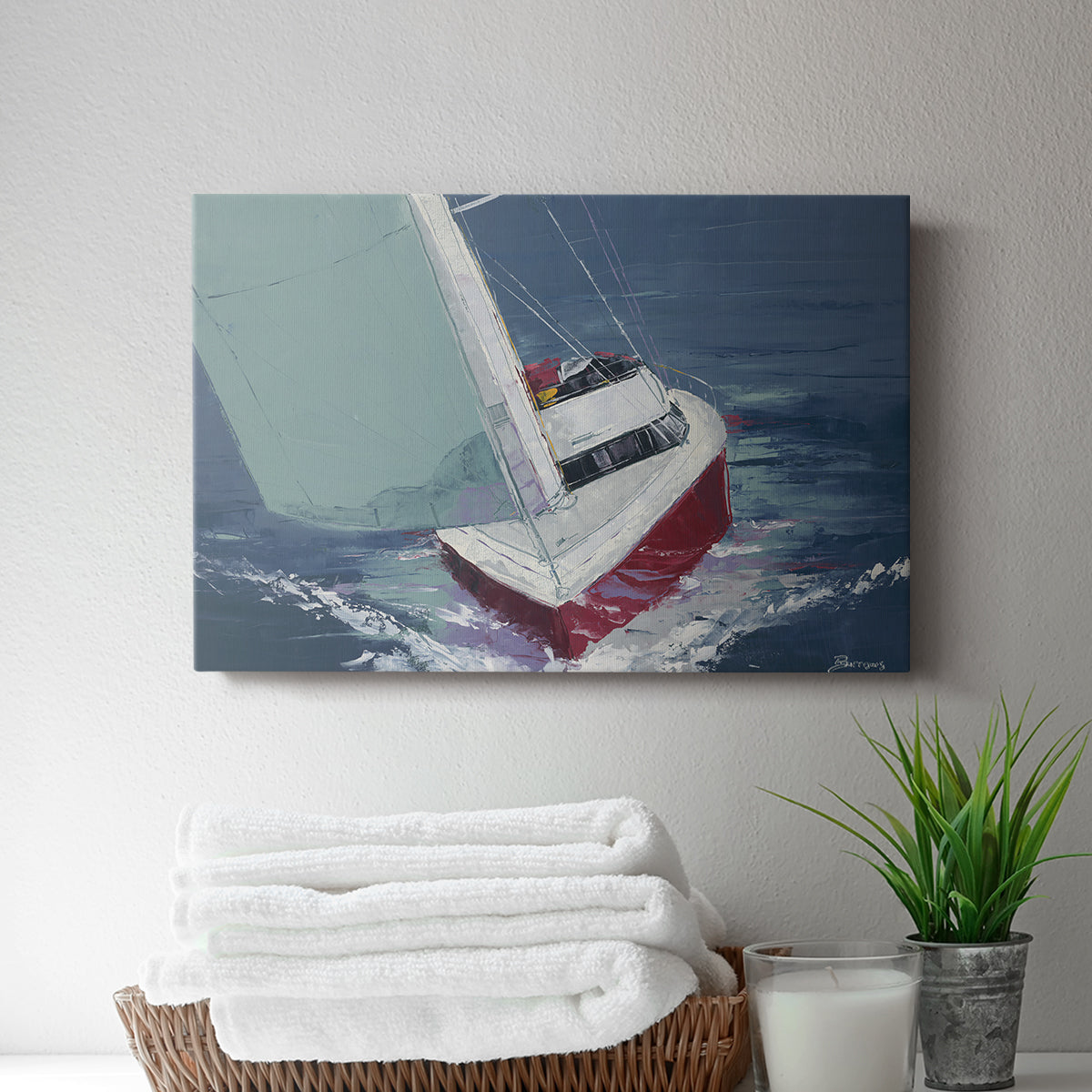Day Sailing - Canvas Art Print