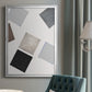 Block Encounter Revisit I - Modern Framed Canvas Print