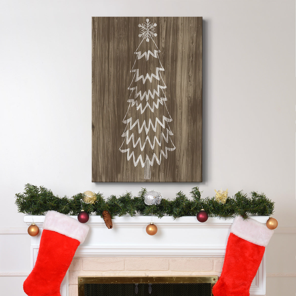 Barnwood Wonderland VIII - Gallery Wrapped Canvas