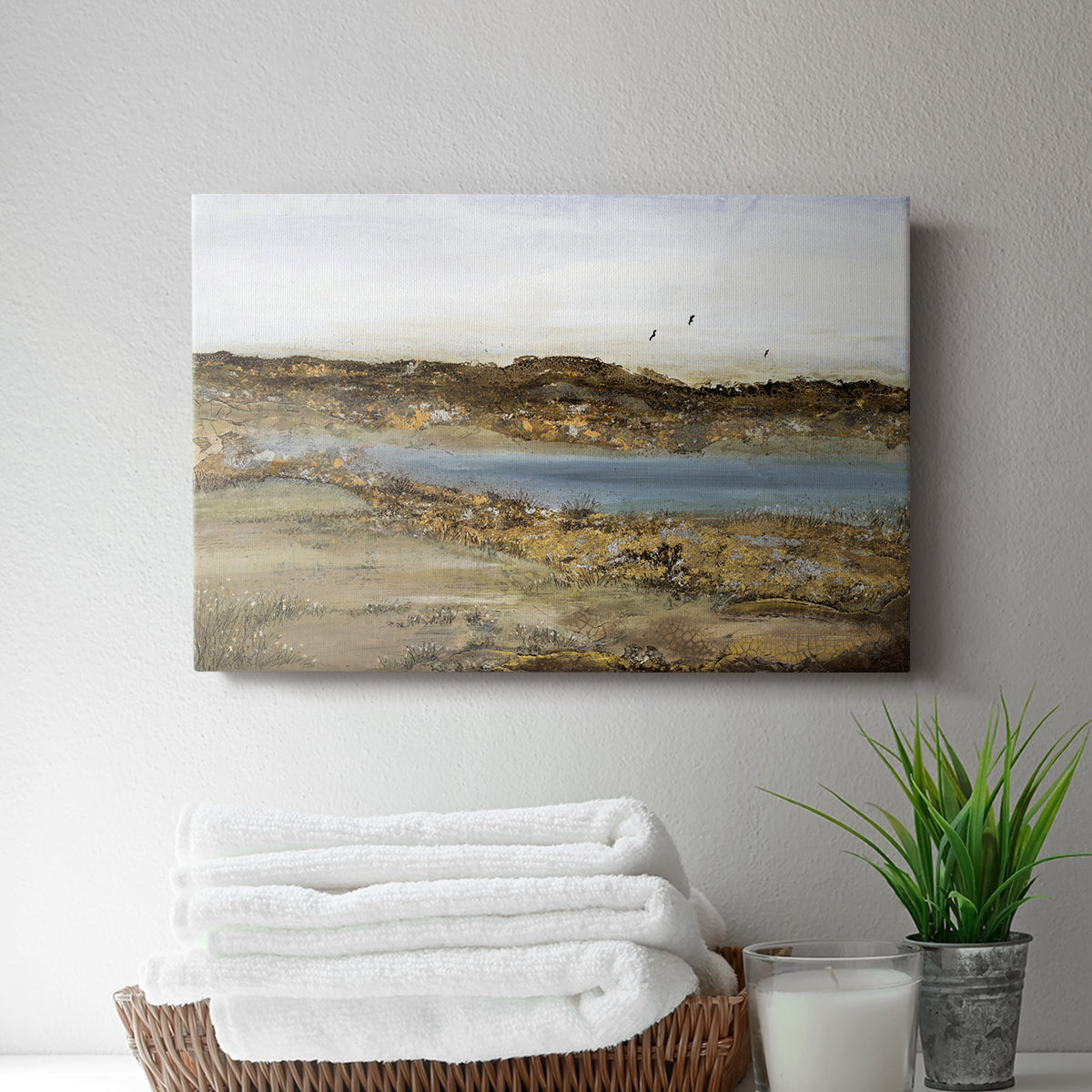 Retreating Within - Canvas Art Print