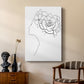Fashion Floral Sketch II - Canvas Art Print