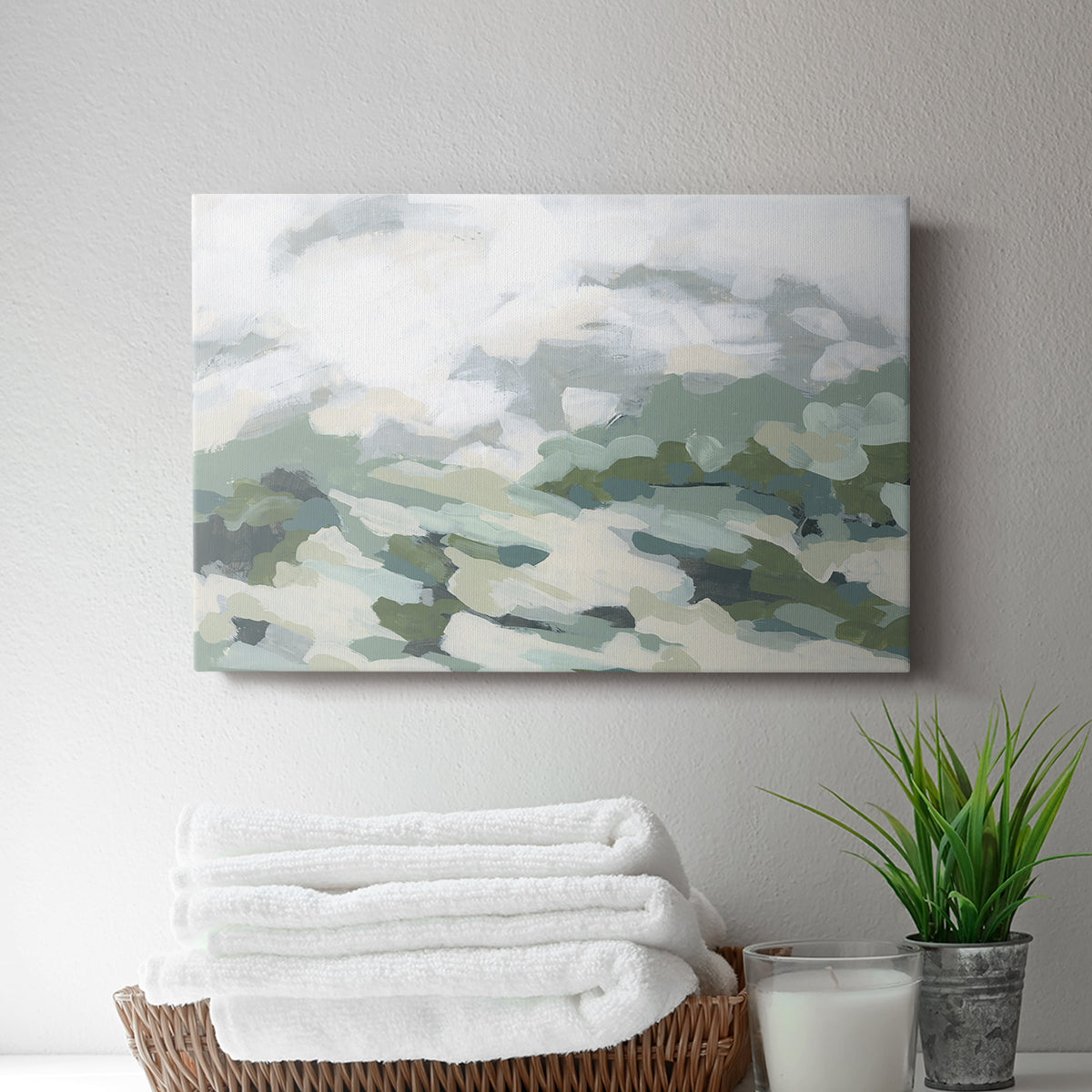 Verdant Hillside I - Canvas Art Print