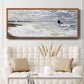 The Sea at Le Havre, 1868 - Floater Framed Canvas Print