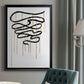 Weeping Ribbon I - Modern Framed Canvas Print