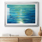 Deep Blue Premium Framed Print - Ready to Hang