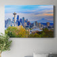 Space Needle and Seattle Downtown - Canvas Art Print