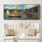 The Road Bridge, Argenteuil - Floater Framed Canvas Print