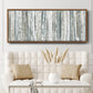 Treeline Strata I - Floater Framed Canvas Print