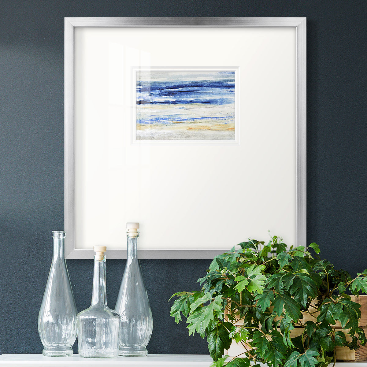 Choppy Seas II Premium Framed Print Double Matboard