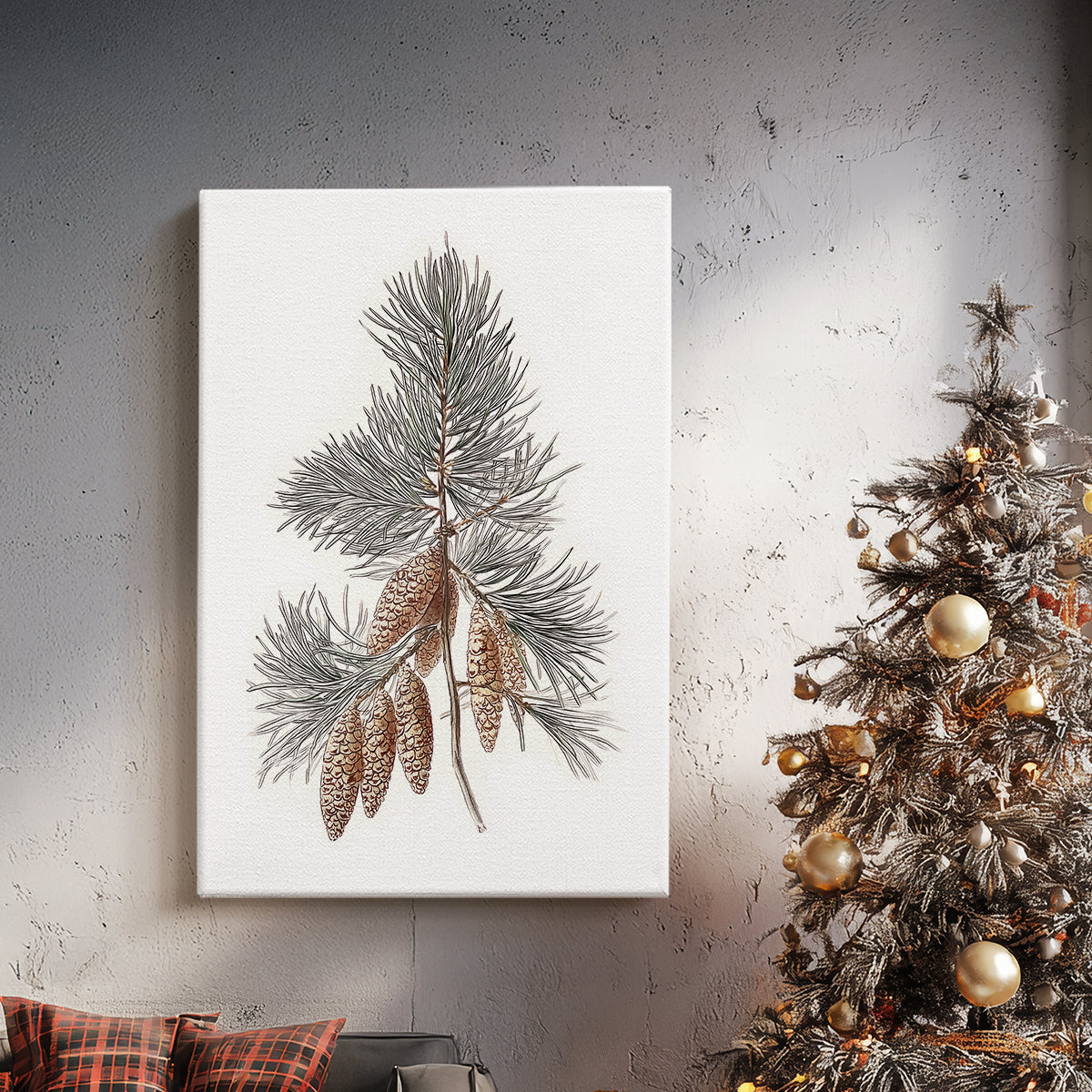 Pearled Eve Lane - Canvas Art Print