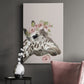 Peek A Boo Giraffe II Premium Gallery Wrapped Canvas - Ready to Hang