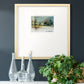 Wintery Horizon II Premium Framed Print Double Matboard