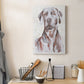 Sitting Dog I Premium Gallery Wrapped Canvas - Ready to Hang