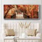 Autumn Bridge - Floater Framed Canvas Print