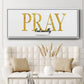 Pray Continually - Floater Framed Canvas Print