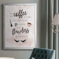 May Your Coffee Be Strong - Modern Framed Canvas Print