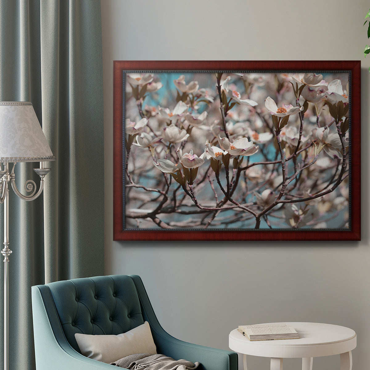 Dogwood Spring I Premium Framed Canvas- Ready to Hang