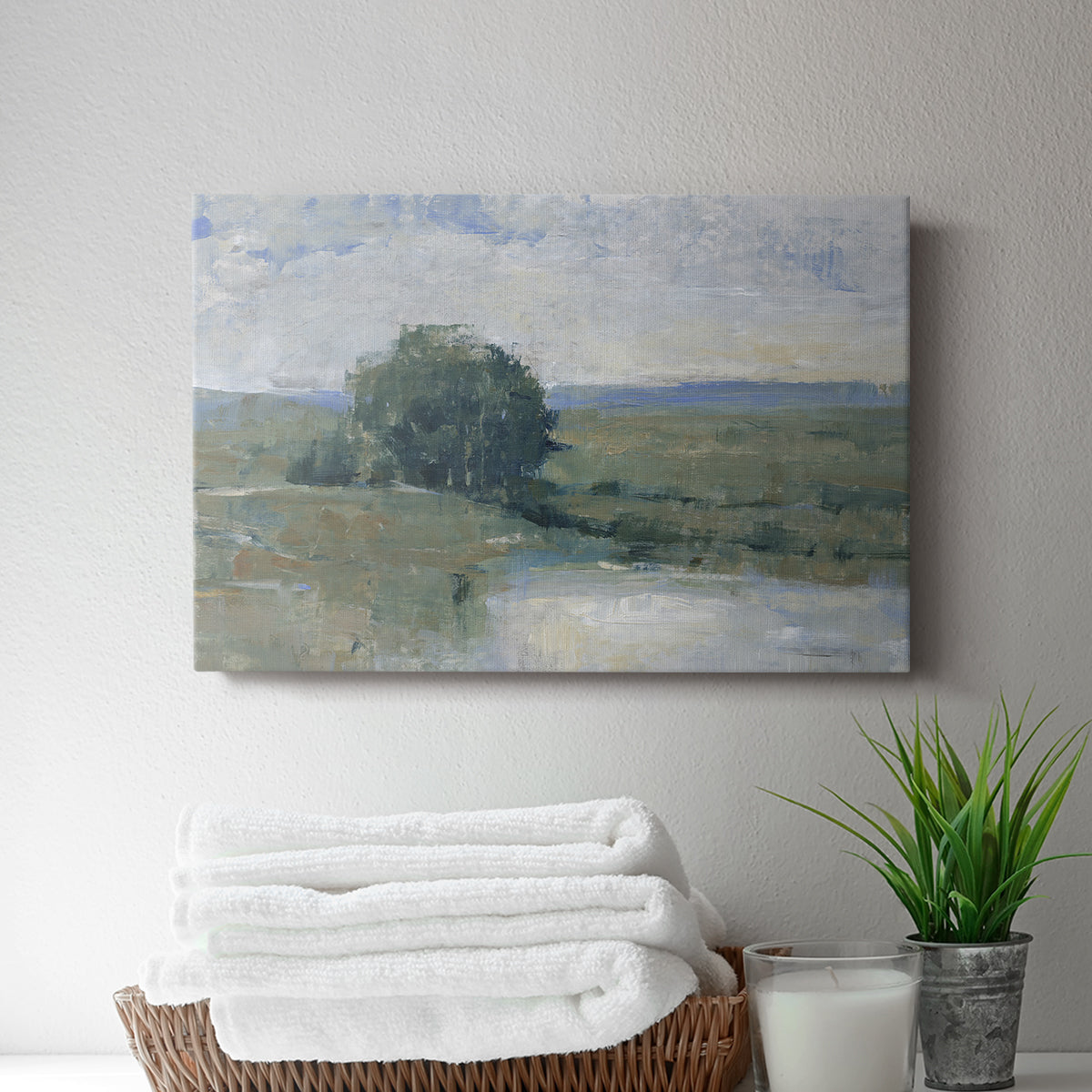 Riverbank Impression I - Canvas Art Print