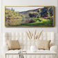The Seine at Jeufosse, 1884 - Floater Framed Canvas Print