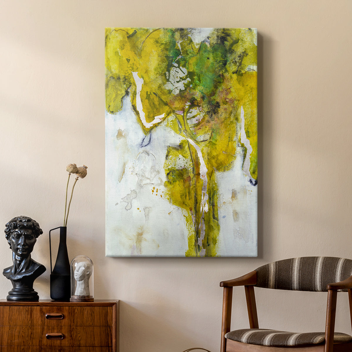 Golden Foliage I - Canvas Art Print
