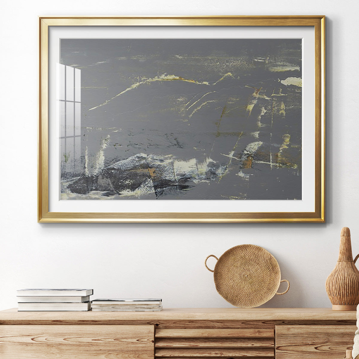 Mystique Abstract I Premium Framed Print - Ready to Hang