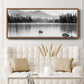 Mountain Reflection - Floater Framed Canvas Print