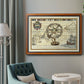 Nautical Map I Premium Framed Canvas- Ready to Hang