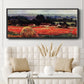 The Poppy Blumenfeld (The Barn) - Floater Framed Canvas Print
