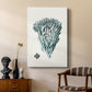 Antique Coastal Coral X - Canvas Art Print