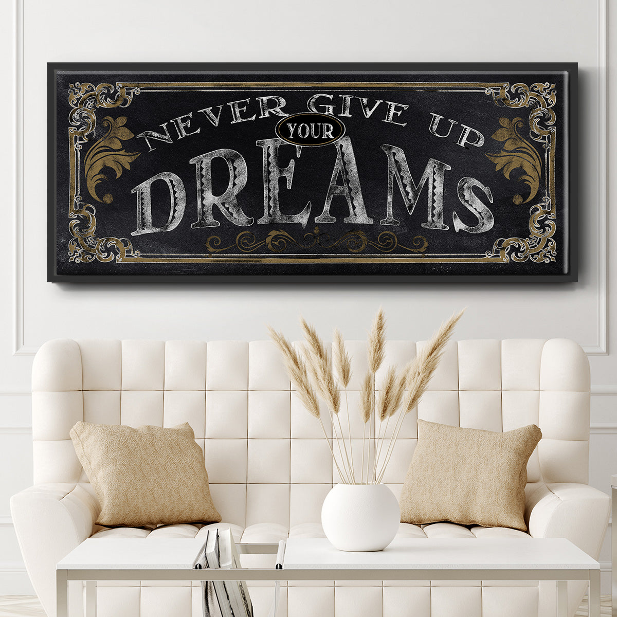 Dreams - Floater Framed Canvas Print
