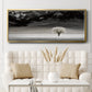 Solitary Tree - Floater Framed Canvas Print