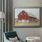 Rustic Red Barn II Premium Framed Canvas- Ready to Hang